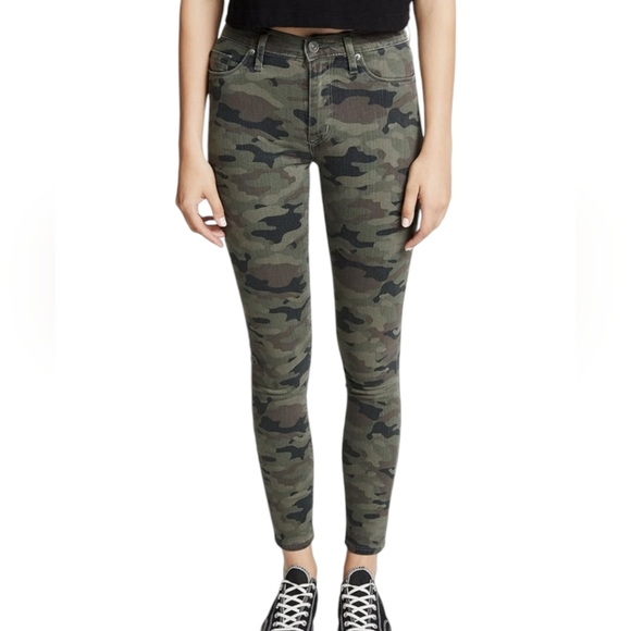 Hudson Jeans Denim - NEW...HUDSON Barbara High Rise, Super Skinny Camo Ankle Jean... Size 27